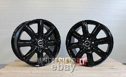 Mini Cooper ONE Clubman R17 4x100 4x17 inches alloy wheels 7j Glossy black rims