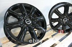 Mini Cooper ONE Clubman R17 4x100 4x17 inches alloy wheels 7j Glossy black rims