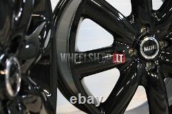Mini Cooper ONE Clubman R17 4x100 4x17 inches alloy wheels 7j Glossy black rims