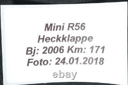 Mini Cooper One A R56 Hatchback With RHD Window Only 171Km