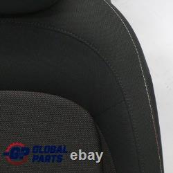 Mini Cooper One F56 Left Front Seat Fabric Firework / Carbon Black