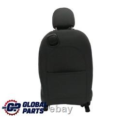 Mini Cooper One F56 Left Front Seat Fabric Firework / Carbon Black