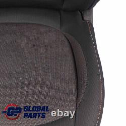 Mini Cooper One F56 Right Front Seat Fireworks Fabric / Carbon Black