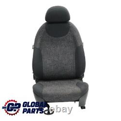 Mini Cooper One R50 Fabric Seat Left Front Fabric Kaleido Black