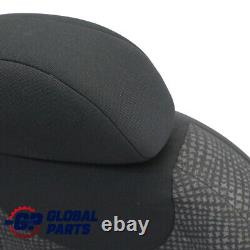 Mini Cooper One R50 Fabric Seat Left Front Fabric Kaleido Black