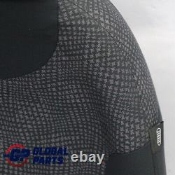 Mini Cooper One R50 Fabric Seat Left Front Fabric Kaleido Black
