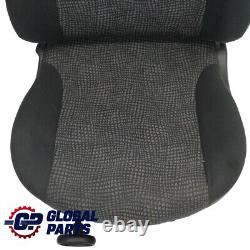 Mini Cooper One R50 Fabric Seat Left Front Fabric Kaleido Black