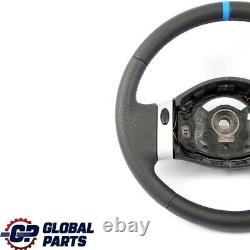 Mini Cooper One R50 Flywheel New Black Leather With 2 Stripes Tri Colored F