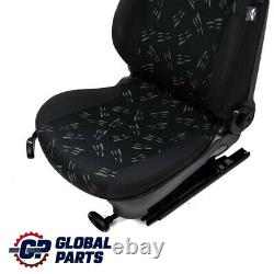 Mini Cooper One R50 Right Front Seat in Random Fabric Panther Black