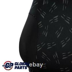 Mini Cooper One R50 Right Front Seat in Random Fabric Panther Black