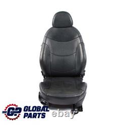 Mini Cooper One R50 Sport Panther Left Front Seat Black Leather Profile