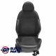 Mini Cooper One R52 Cabrio Front Right Seat In Panther Black Fabric/leather.