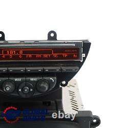 Mini Cooper One R55 R56 R57 LCI R60 Radio Boost CD Player Unit Head 3456760