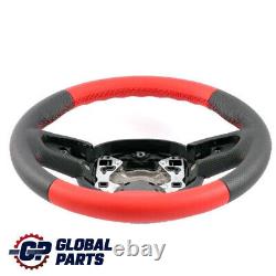 Mini Cooper One R55 R56 R57 R60 R61 New Red Leather Sport Steering Wheel