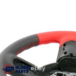 Mini Cooper One R55 R56 R57 R60 R61 New Red Leather Sport Steering Wheel