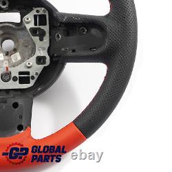 Mini Cooper One R55 R56 R57 R60 R61 New Red Leather Sport Steering Wheel