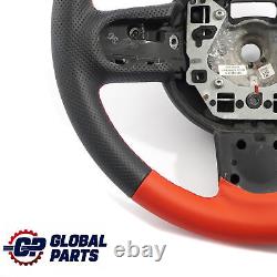 Mini Cooper One R55 R56 R57 R60 R61 New Red Leather Sport Steering Wheel