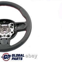 Mini Cooper One R55 R56 R57 R60 R61 Sport Steering Wheel with New Black Leather Red Stitching