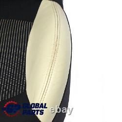 Mini Cooper One R55 R56 R57 Sport Front Right Seat Fabric/Leather Cream White