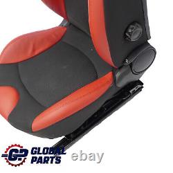 Mini Cooper One R55 R56 R57 Sport Front Right Seat Fabric/Red Leather