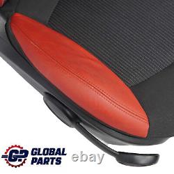 Mini Cooper One R55 R56 R57 Sport Front Right Seat Fabric/Red Leather