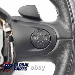 Mini Cooper One R55 R56 R60 R61 Volant Sport Leather Black Swing Switch