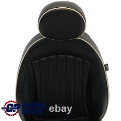 Mini Cooper One R55 R56 Sport Left Front Lounge Seat in Black Leather