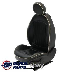 Mini Cooper One R55 R56 Sport Left Front Lounge Seat in Black Leather