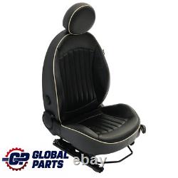 Mini Cooper One R55 R56 Sport Left Front Lounge Seat in Black Leather
