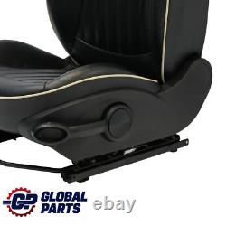 Mini Cooper One R55 R56 Sport Left Front Lounge Seat in Black Leather