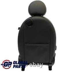 Mini Cooper One R55 R56 Sport Left Front Lounge Seat in Black Leather
