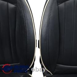 Mini Cooper One R56 Black Leather Heated Sport Seat Set