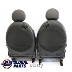 Mini Cooper One R56 Front and Rear Sport Seat Set in Black Leather