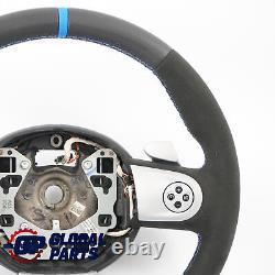 Mini Cooper One R56 R60 R61 Sport Steering Wheel New Leather / Alcantara Switch