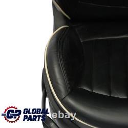 Mini Cooper One R56 Sport Front and Rear Seats in Black Leather