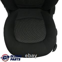 Mini Cooper One R60 Compatriot Left Front Black Panther Fabric Seat