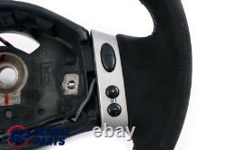 Mini Cooper R50 New in Black Leather / Alcantara Sport Steering Wheel Multifunction Steering Wheel