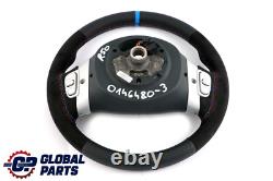 Mini Cooper R50 New in Black Leather / Alcantara Sport Steering Wheel Multifunction Steering Wheel
