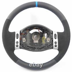 Mini Cooper R50 R52 R53 NEW Steering Wheel with NEW Black Leather / Alcantara Multifunction