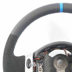 Mini Cooper R50 R52 R53 NEW Steering Wheel with NEW Black Leather / Alcantara Multifunction