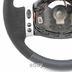 Mini Cooper R50 R52 R53 NEW Steering Wheel with NEW Black Leather / Alcantara Multifunction