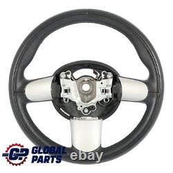 Mini Cooper R50 R52 R53 Sport Steering Wheel Black Leather 6762457