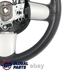 Mini Cooper R50 R52 R53 Sport Steering Wheel Black Leather 6762457