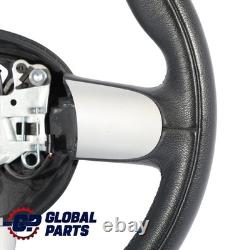 Mini Cooper R50 R52 R53 Sport Steering Wheel Black Leather 6762457