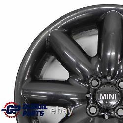 Mini Cooper R50 R53 R55 R56 R57 Black Alloy Rim 17 Et48 7j S-spoke 85