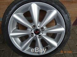 Mini Cooper R50 R59 / R133 Styling 36116791945 Alloy Silver And 48 7jx17