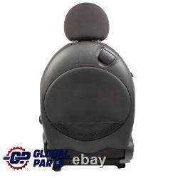 Mini Cooper R55 R56 R57 Front Right Sport Seat Fabric/Leather Charcoal Black