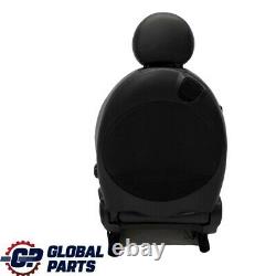 Mini Cooper R55 R56 R57 Seats Drivers Seat Front Sport Right Leather Black