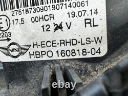 Mini Cooper R57 2014 Left Front Headlight 16081804 BAZ56628