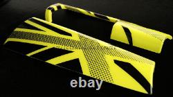 Mini Cooper / S / One F55 F56 F57 Yellow Union Jack Dashboard Panel Cover For LHD